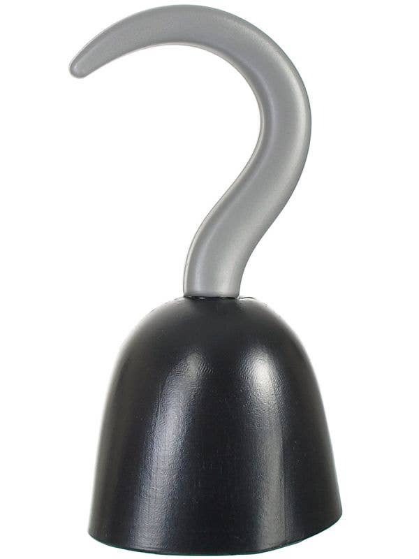 Image of Menacing Black and Silver Pirate Hook Accessory