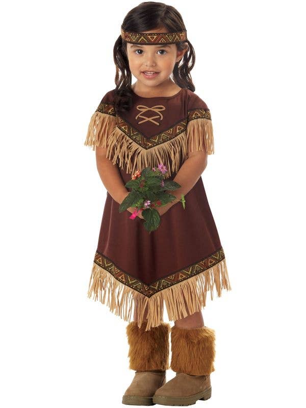 Lil Indian Native American Girls Costume Image 1 