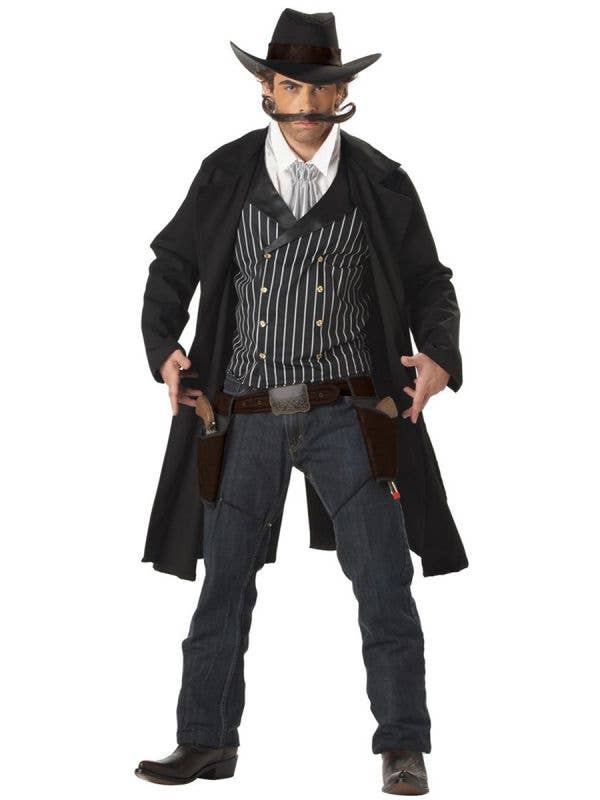 Men's Texan Gunfighter Wild West Costume - Main Image