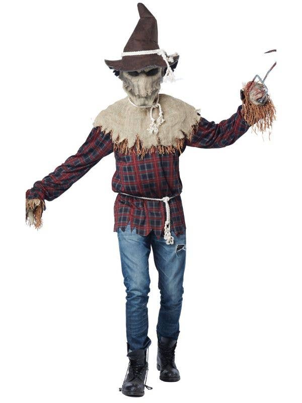 Sadistic Scarecrow Mens Halloween Costume - Main Image