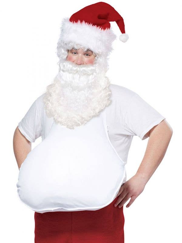 Men's Father Christmas Santa Belly Suffer Costume Accessory Main Image