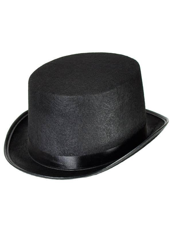 Image of Classic Black Kid's Top Hat Costume Accessory