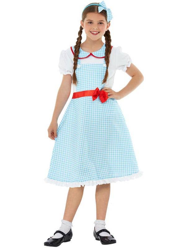 Image of Cute Country Girl Dorothy Girls Book Week Costume - Front Image