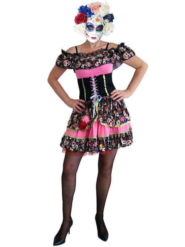 Image of Day of the Dead Cutie Women's Costume