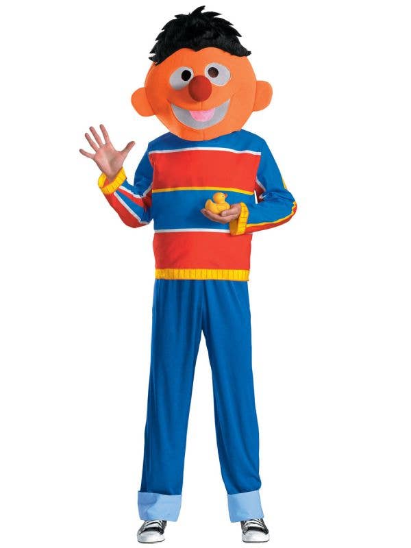 Sesame Street, Men's Ernie Dress Up Costume - Main Image