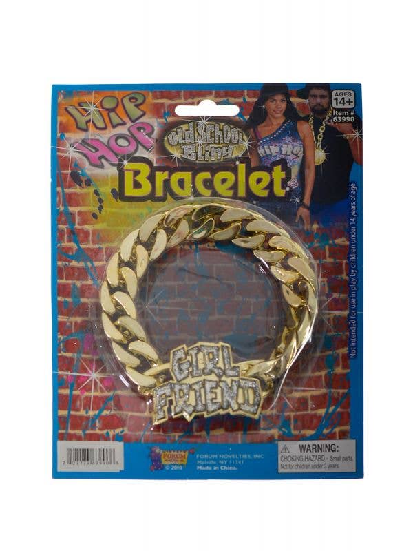 90s Gangsta Hip Hop Girlfriend Costume Bracelet Accessory Main Image