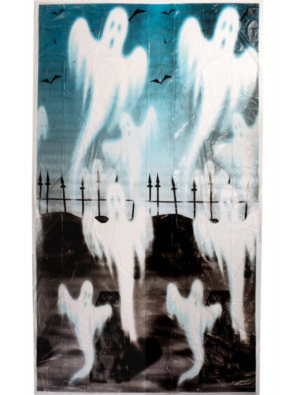 Giant 106x183cm Graveyard Ghosts Halloween Decoration
