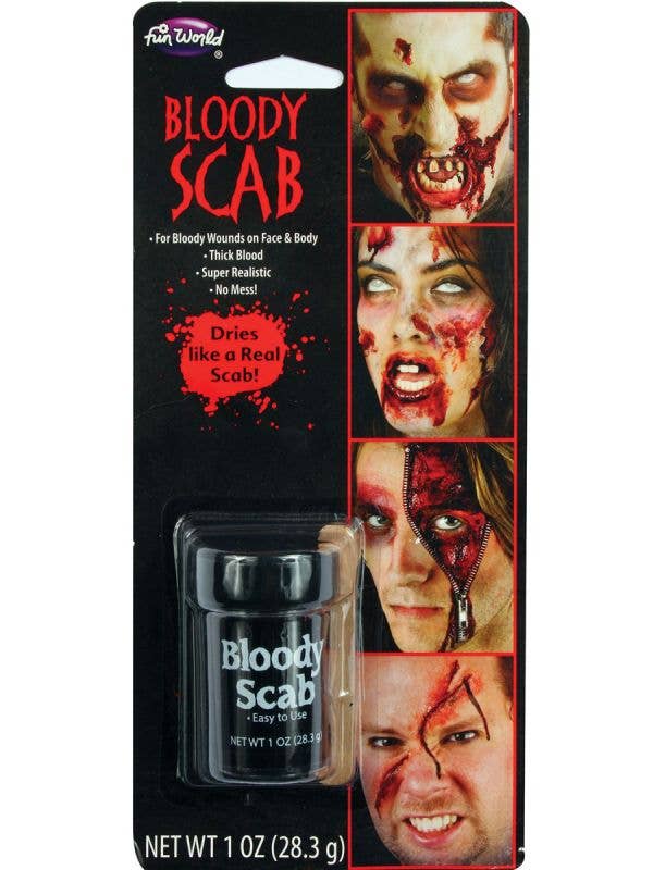 Theatrical Bloody Scab Special FX Costume Makeup