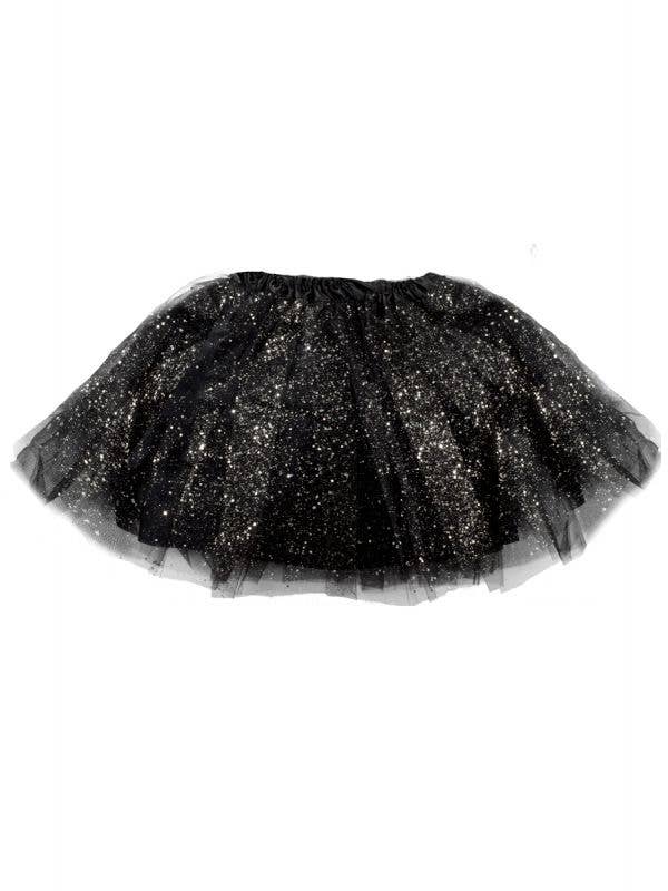 Black and Silver Glitter Women's Costume Tutu