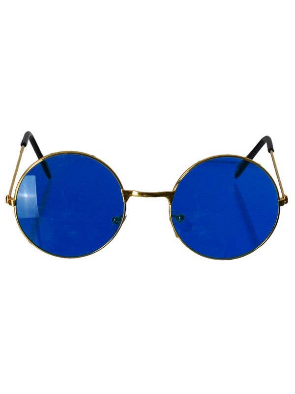 Blue Lens Teashade Costume Glasses