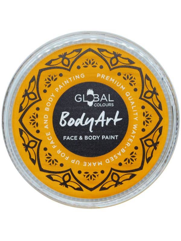 Yellow Water Based Face and Body Cake Makeup - Front Image
