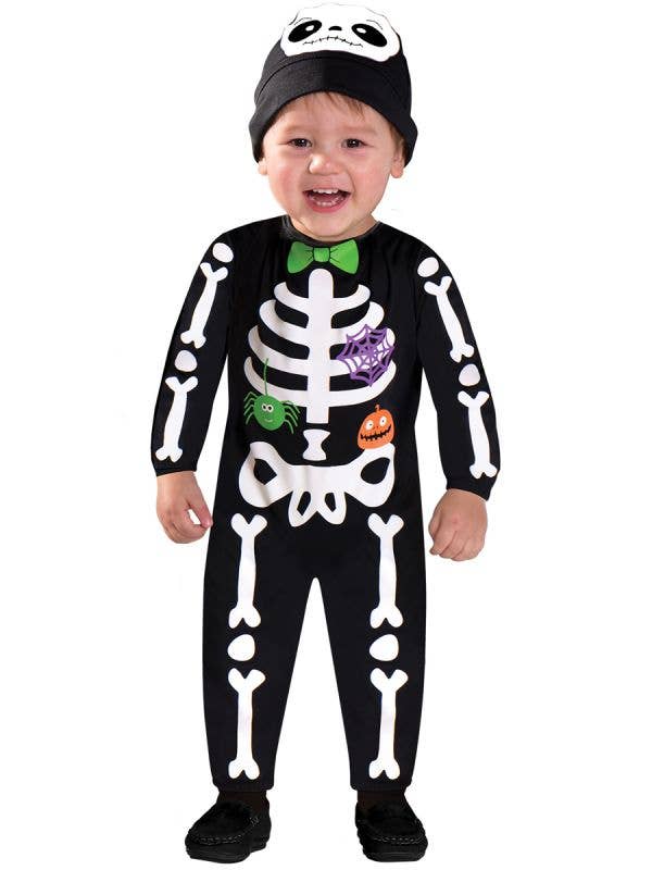 Image of Mini Bones Infant Boys Skeleton Halloween Costume - Main Image