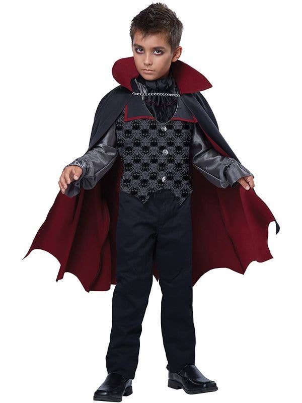 Image of Count Bloodfiend Boys Vampire Halloween Costume