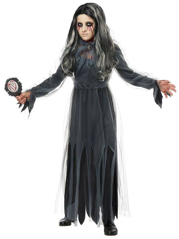 Bloody Mary Tween Girl's Halloween Fancy Dress Costume Main Image