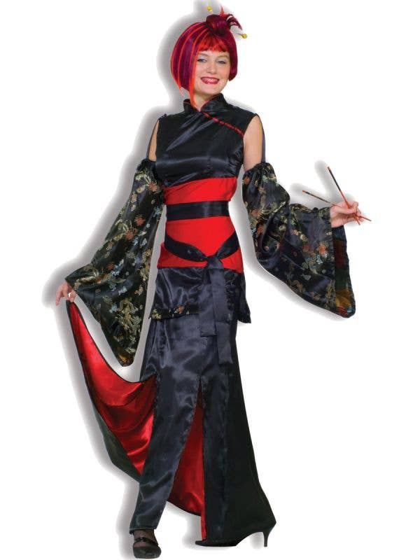 Samurai Girl's Japanese Fighter International Costume Front