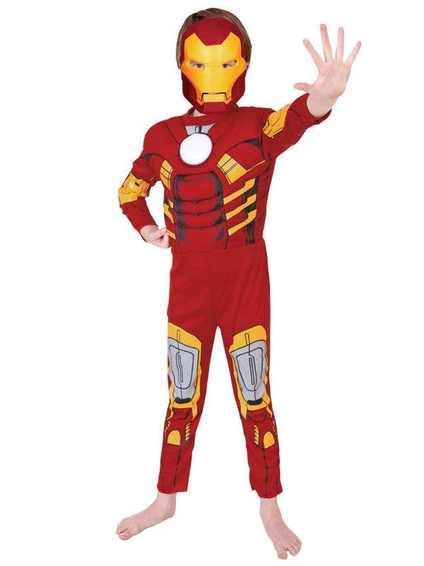 Deluxe Iron Man Avengers Boys Costume Main Image