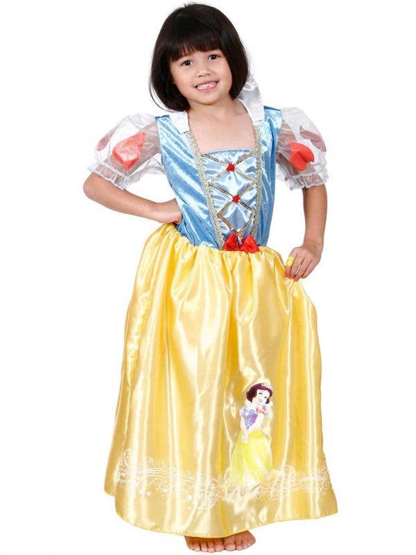 Girls Snow White Fancy Dress Costume