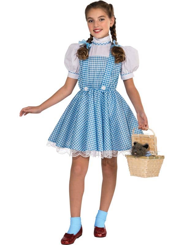 Girl's Wizard of Oz Dorothy Costume Front View