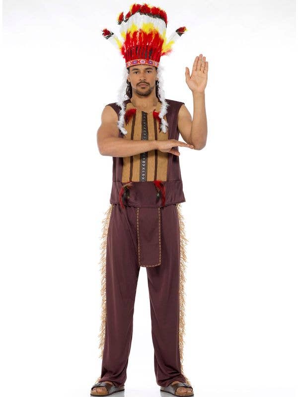 Village People Men's American Indian Costume Main Image