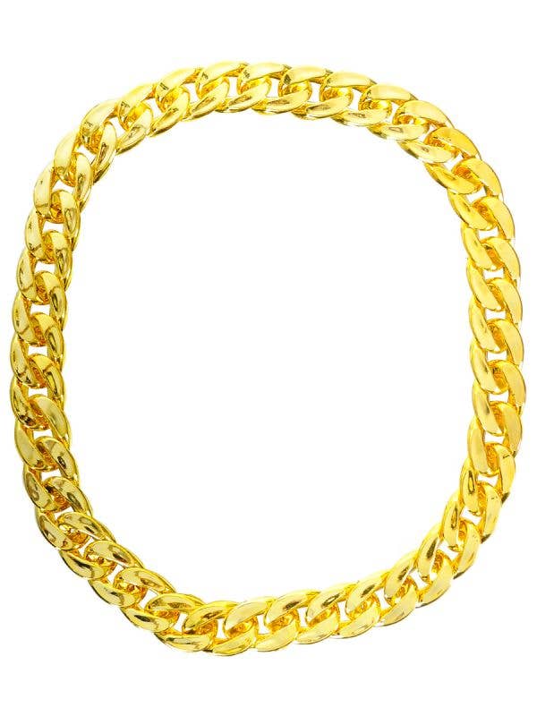 Image of Chunky Gold Hip Hop Chain Costume Necklace