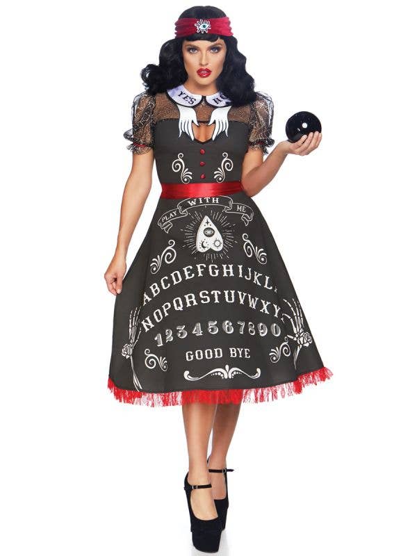Women's Ouija Board Halloween Costume Front Image