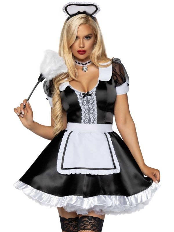 Sexy French Maid Women's Costume - Front Image