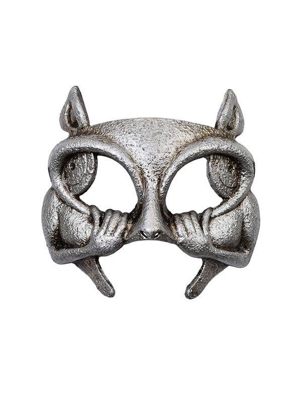 Half Face Gargoyle Platinum Halloween And Masquerade Mask