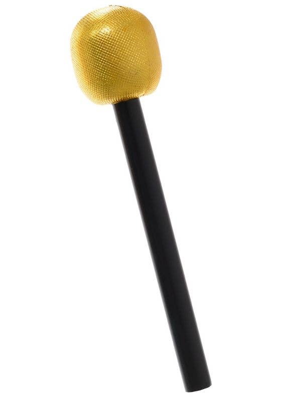 Image of Singing Pop Star Novelty Gold Microphone