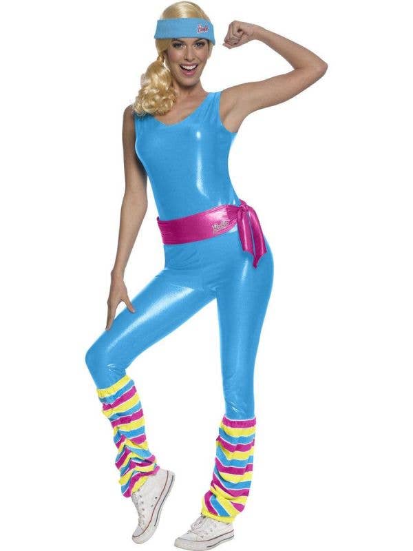 Women's Exercise Barbie Costume - Main Image