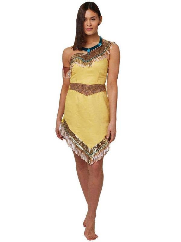 Womens Pocahontas Disney Costume - Front Image