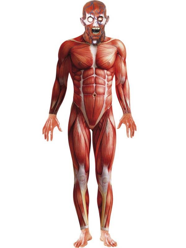 Muscle Man Suit Men's Anatomy Halloween Costume - Main Image
