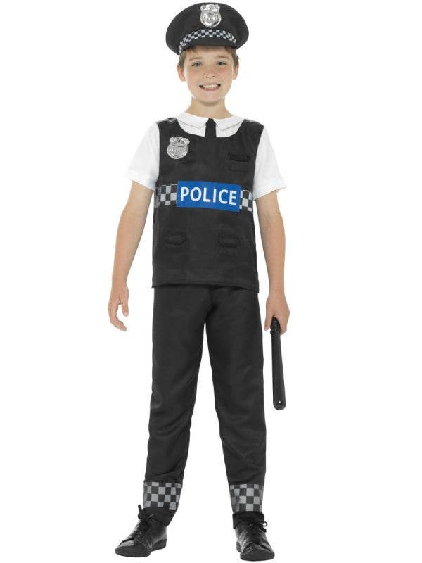 Cop Boys Police Officer Fancy Dress Costume Main Image