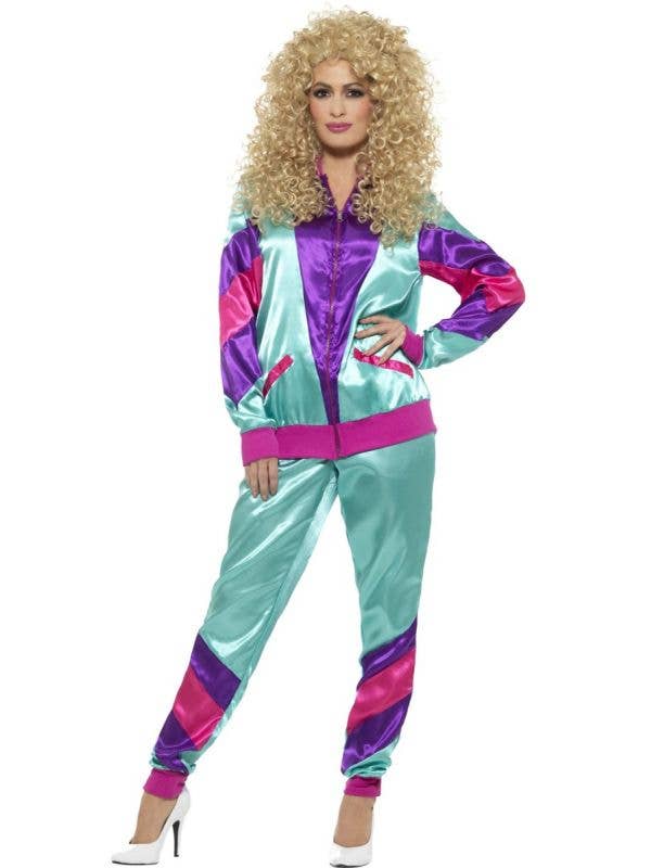 Height of 80s Shell Suit for Women - Front
