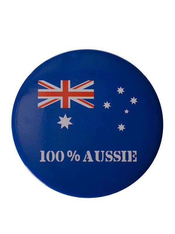 100% Aussie Bogan Badge AUstralia Day Merchandise - Main Image
