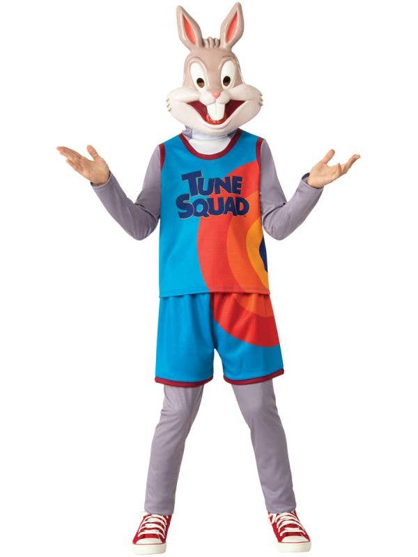 Image of Space Jam 2 Bugs Bunny Boys Costume - Front View