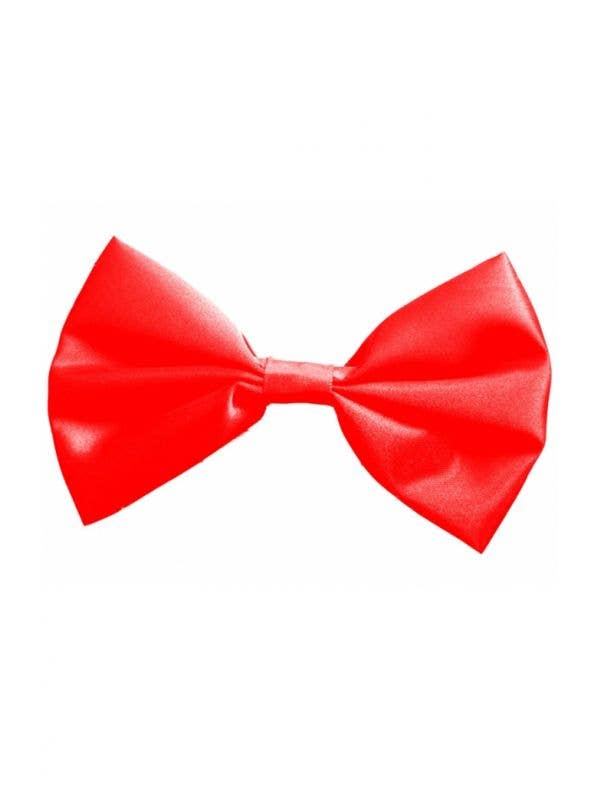 Satin Red Bow Tie Costume Accessory