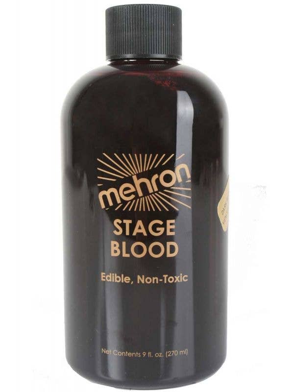 270ml Of Dark Red Mehron Syrup Based Halloween Stage Blood