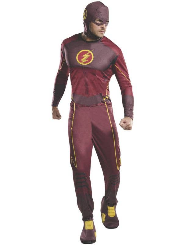 Image of The Flash Men's DC Comics Superhero Costume - Main Image