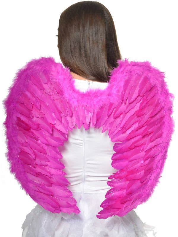 Hot Pink Angel Wings - Main Image