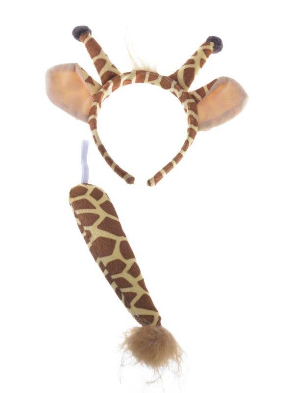 Unisex Giraffe Wild Animal Costume Accessory Kit 