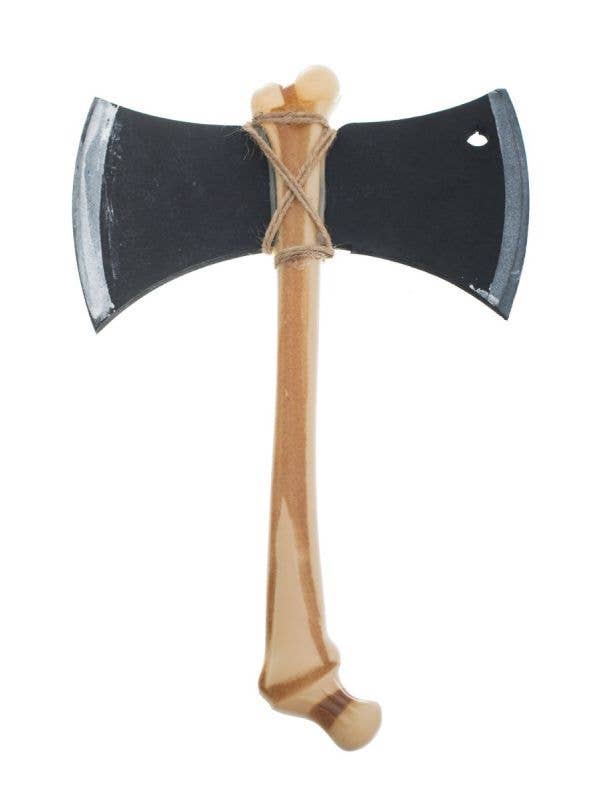 Double Sided Thigh Bone Axe Halloween Costume Accessory Weapon Main Image