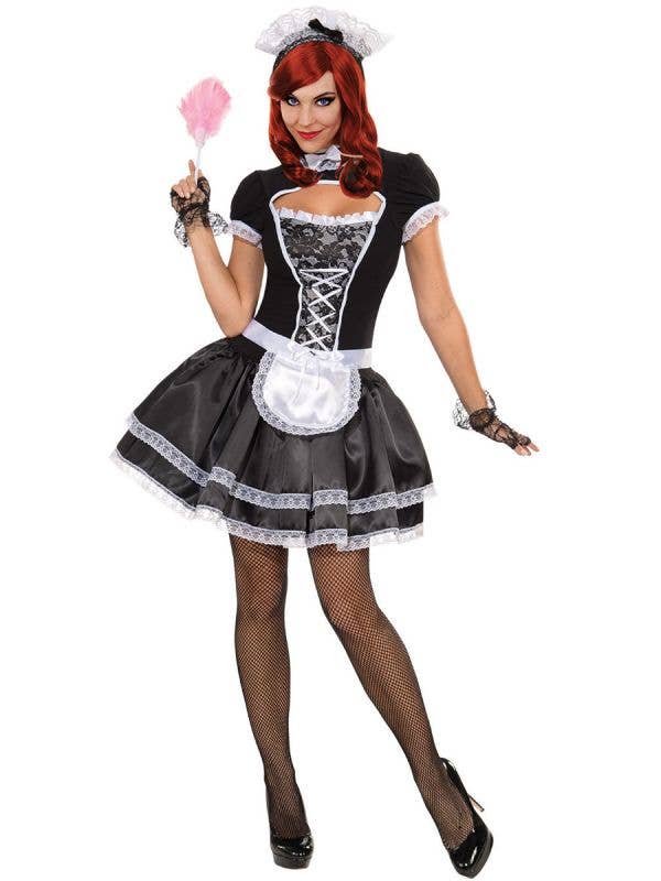 Image of Femme Sexy French Maid Women's Costume