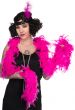 Hot Pink Feather Boa Costume Accessory View 1