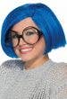 Forum Novelties Bobbie Women's Bright Blue Bob Sadness Inside Out Costume Wig Accessory Main Image