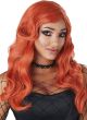 Image of Sultry Siren Women's Long Ginger Costume Wig - Main Photo