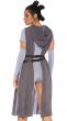 Star Wars Deluxe Womens Rey Costume - Back Image