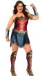 Sexy Women's Plus Size Wonder Woman Offficially Licensed Justice League Fancy Dress Costume Main Image