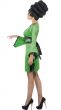 Patched Green Frankenstein Bride Women's Halloween Costume - Side Image