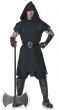 Black Medieval Headsman Executioner Men's Halloween Costume - Main Image