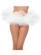 Fluffy White Womens Short Layered Costume Tutu - Main Image